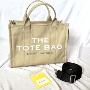 Marc Jacobs The Canvas Medium Tote Bag Beige